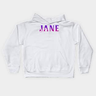 JANE tv series fan works graphic design by ironpalette Kids Hoodie